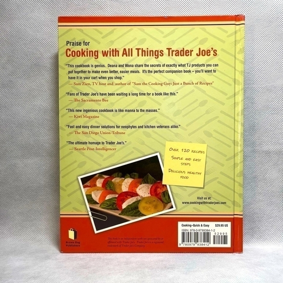 Recipes Book Deana Gunn Cooking with All Things Trader Joe's Cookbook - Picture 2 of 2